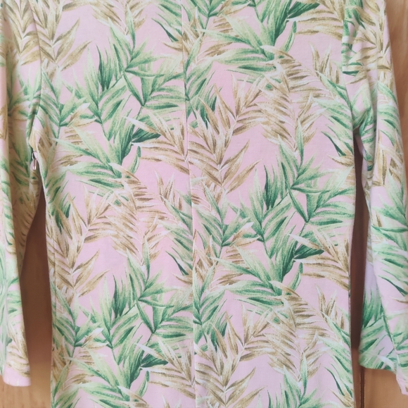 NWT Forever  21 Contemporary Quarter Sleeve Tropical Dress - Picture 6 of 6